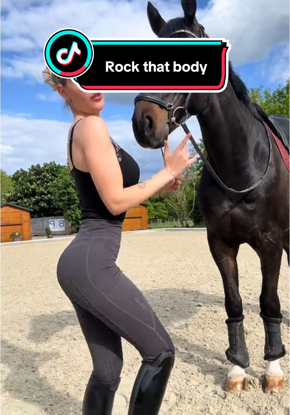 ROCK THAT BODYYY 💥 #fy #foryou #equestrian 