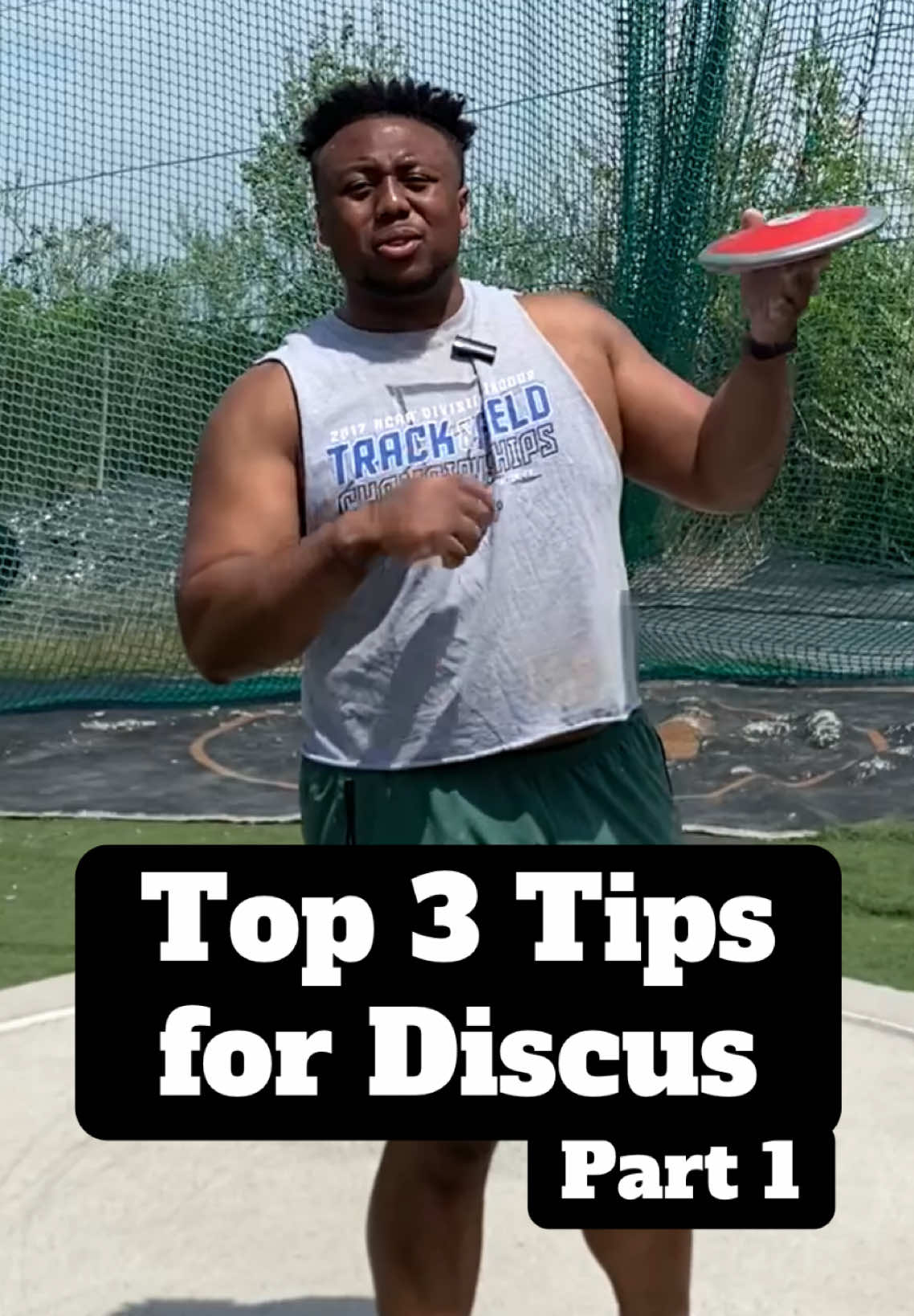Take these discus tips out your next throws practice ‼️ • Ready to take your throws to the next level? Book a live throws analysis through the link in my bio! • ##TalkToEm🗣️##BOUTDAT##shotput##discus##thrower##spin##glide##70Feet##throwertok##throws##trackandfield##athlete##viral##training##strengthandconditioning##txst##usatf##athletics#killeentx