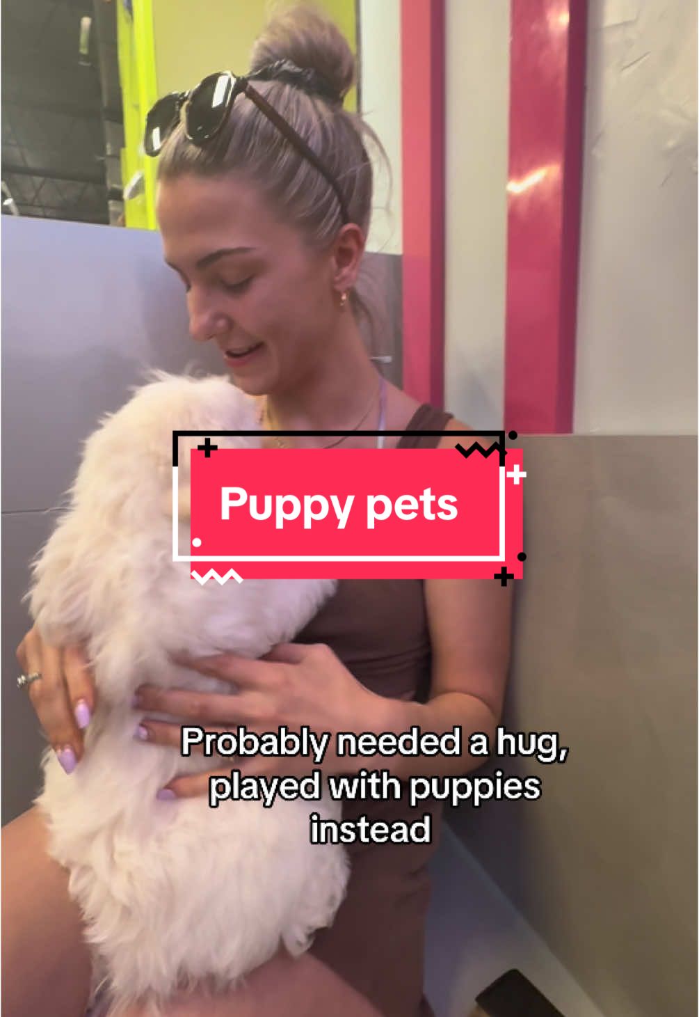 Petting a puppy gives you endorphins and endorphins make you happy…. Happy people don’t  _____ their husbands, they just don’t 🤗 #puppy #happy #endorphins #ellewoods #legallyblonde #quote #hug #puppies #pets 