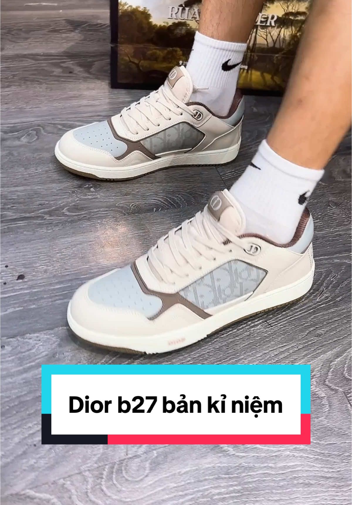 R66: Bản kỉ niệm ko thể bỏ qua … #reviewgiay #sneakers #xuhuong #trending #viralvideo #dior #b27 #kỉniệm #nâu 