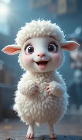 Get ready to smile non-stop! Watch Vera, the cutest little sheep, groove to the viral 