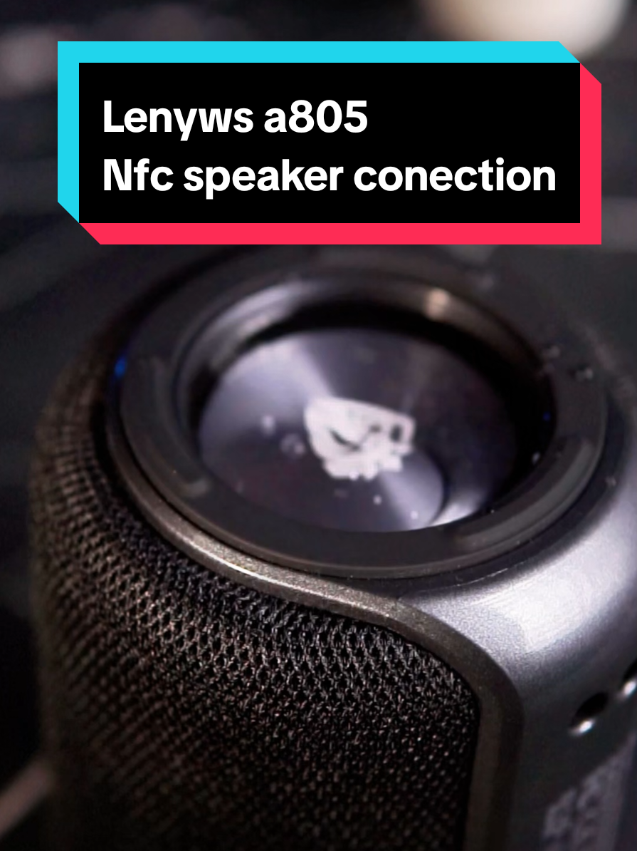 Lemyes s805  Nfc speaker conection #speakerlenyes #speakerportable #lenyess805 