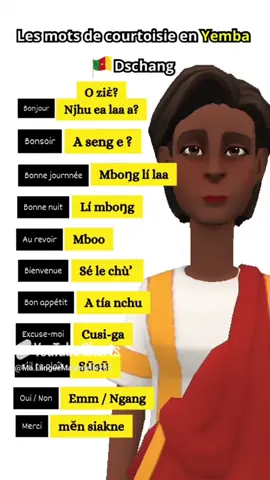 La Courtoisie en Yemba 2e partie #Yemba #Dschang #yemba #O#OuestYembacameroun #nzuimanto #237 #Cameroun #culturecamerounaise #camerountiktok #jaimemonpays #courtoisie