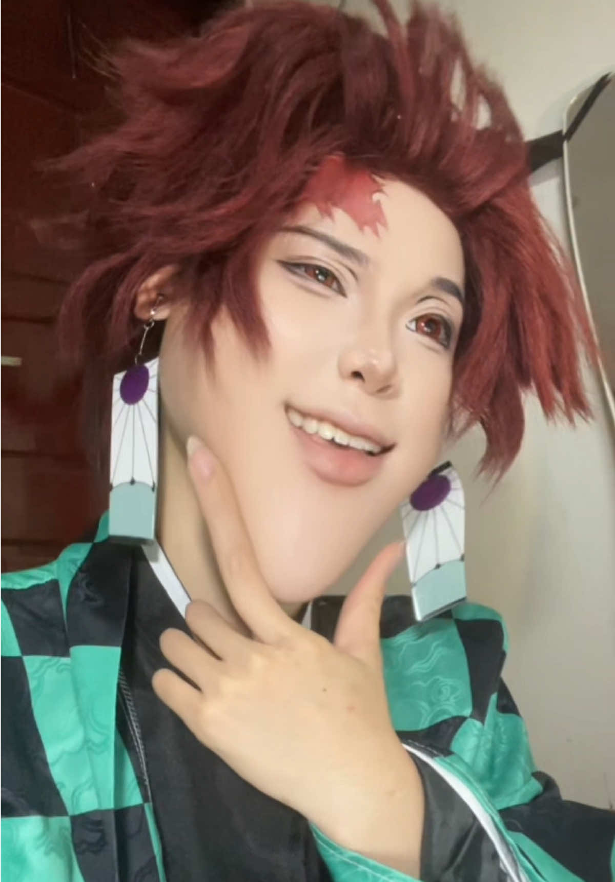 =)))))))) #cosplay #tanjirocosplay #fyp #inamishi 