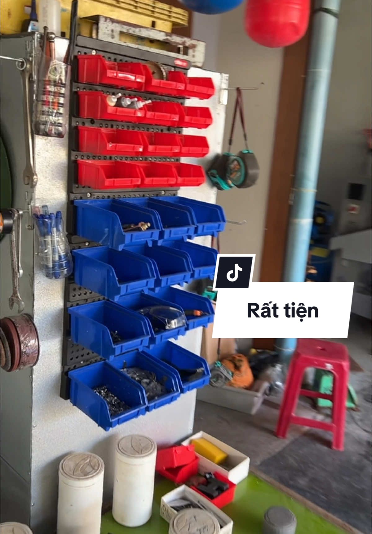 Kệ đựng link kiện bison rất tiện #liminhkhe 