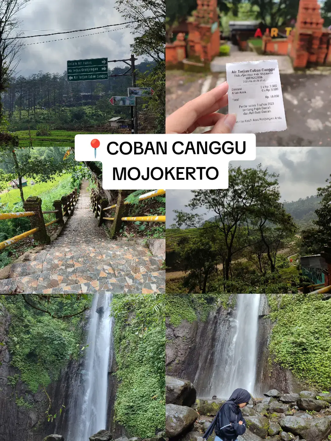 Air Terjun Coban Canggu berada di lereng Gunung Welirang. Untuk mencapai lokasi air terjun, pengunjung perlu memiliki fisik yang kuat karena aksesnya akan melewati anak tangga yang cukup panjang. #airterjun #cobancanggu #pacet #mojokerto 