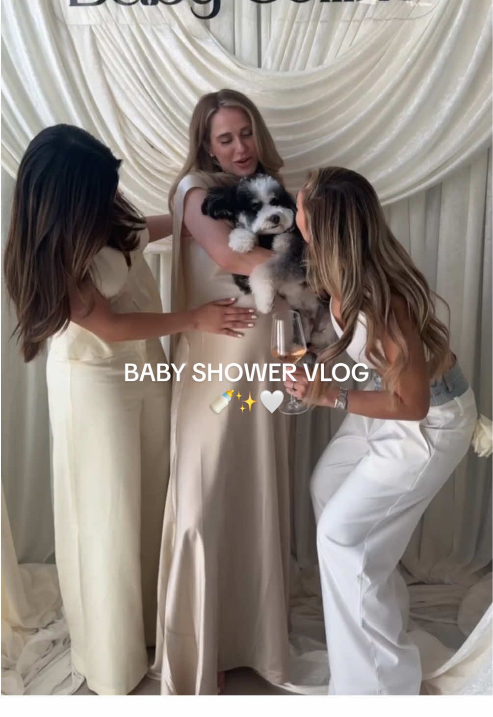 peek into our second baby shower 👀 #babygirlshower #babyshowervlog #Vlog #babyshower #neutralaesthetic 