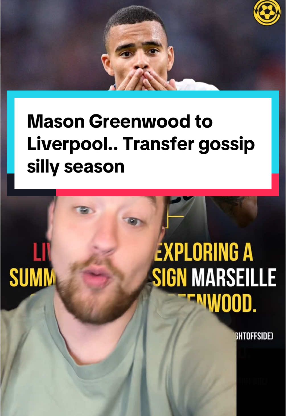 Mason Greenwood to Liverpool.. Transfer gossip silly season is in full swing as Arsenal and Manchester United are supposedly battling it out for the signing of Matheus Cunha #liverpoolfc #lfc #greenwood #ynwa #manchesterunited #manutd #arsenalfc #rorytalksfootball 