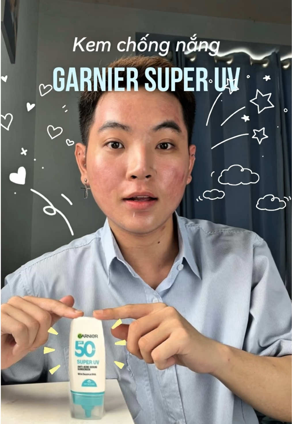 Lời khuyên là cả nhà nhớ check chỉ số UV mỗi ngày, che chắn và bảo vệ da cẩn thận để có một làn da thiệt khoẻ nhaa ✨☀️ #Khaikin #xuhuong #fyp #skincare #kemchongnang #kemchongnangchodadaumun #garniervn