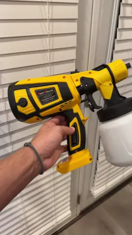 This paint sprayer is going to make projects so much easier! #Paint #Painting #Renovation #Build #Construction #DIY 