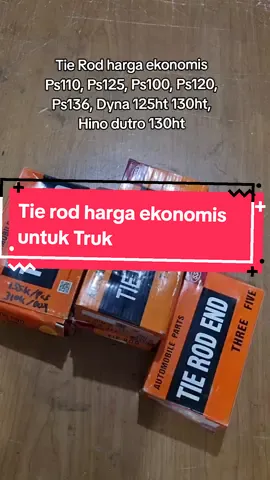 Bola - Bola Stir / Tie Rod end harga ekonomis Canter Ps110, Ps125, ps135, Ps100, Ps120, Ps136, Dyna 125ht 130ht, Hino dutro 130ht #tierodend #sparepartcanter #tierod 