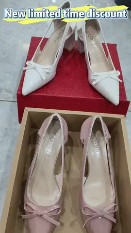 Ang Best Birthday Gift#highheels #womenshoes #pointedheels #elegantheels #koreanheels #weddingheels #gift #koreanheels #whiteheels #mothersday @Henice shop 