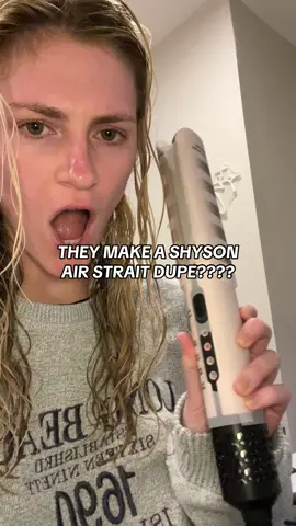 like this is life changing … #straighthair #straightener #hair #hairdryer #wettodry #airstraightener 