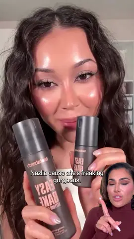 Expectation: Dewy glam like the gorgeous @nazlia yunus.  Reality: More powder. And then… more powder 🤭 We’re #TeamMatte, so this one wasn’t for us but you should try it! Skip the powder, spray Easy Bake Setting Spray, and tag us when you post the look 📸
