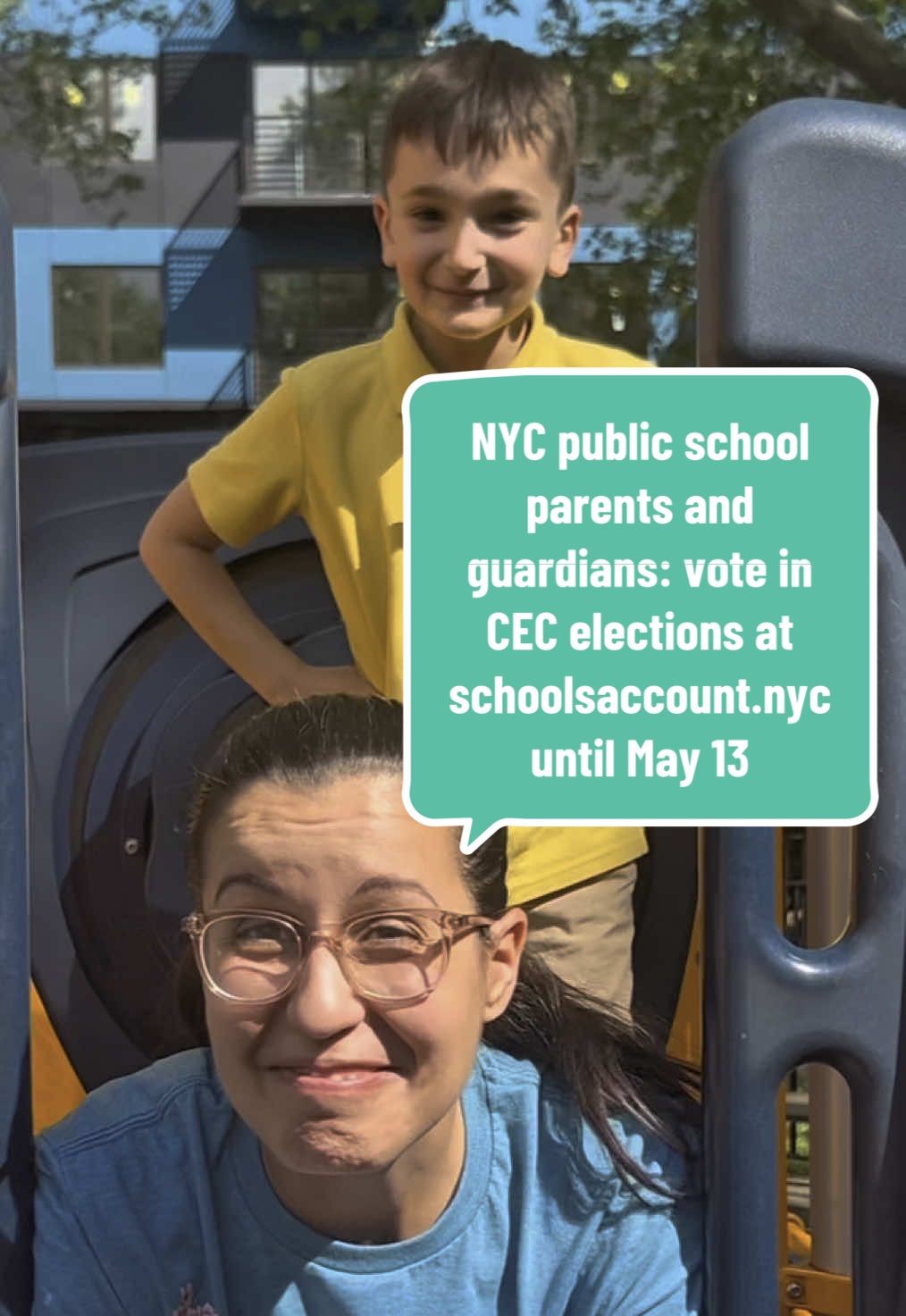 NYC public school parents and guardians: vote in CEC elections at www.schoolsaccount.nyc until May 13!!!!  #schoolboard #election #nyc 