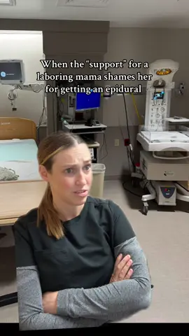 Not the one in labor= no opinion from you. #epidural #laboranddelivery #medicatedbirth #epiduralbirth #epiduraltiktok #birthstory #supportperson #laboranddeliverynurse  #greenscreen 