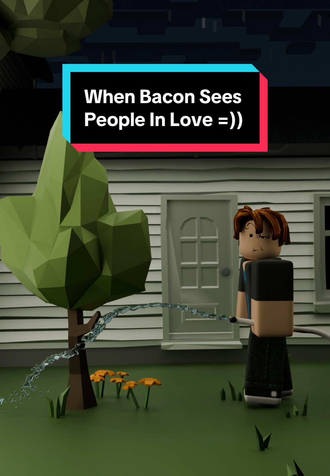 When Bacon Sees People In Love LoL #bloxfromohio #roblox #memes #funny #robloxanimation 