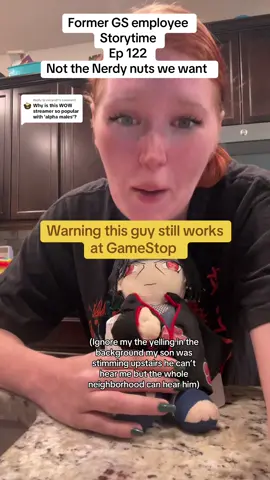 Replying to @crlcan81 this seemed like the perfect time to taste test nerdy nuts and test if you ahve a strong enough stomach to each during it. But why are so many of these alpha male asmogood lovers like this. Another story of why women don’t wanna work at GameStop or gamestores anymore  #gamestopemployee #gamestopstories #storytime #retailstories #nerdynuts #peanutbutter #bagcheck #workingretail #retailstories #coworkerstories #badcoworkers #gamestore #asmongold #videogameaddict #alphamale #alphamalementality #followersubmission #tryingsamples #strawberrychocolate #dubiachocolate #dubia #dubiachocolatestrawbarry #retailnightmare #emotionalsupport #itachi #WomenInGaming #quittingstories #mallworker 