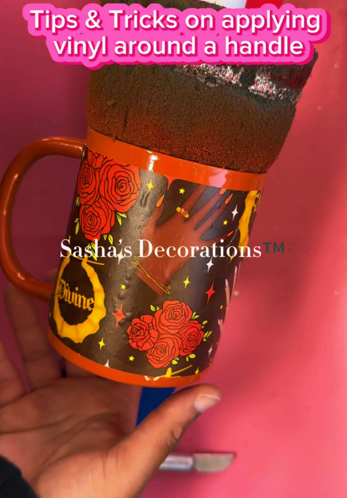 I hope this helps! ♥️ @Krafty Kow @The Tipsy Magnolia #sashasdecorations #creatorsearchinsights #tumblermaker #3dtumbler #spraypaint #fyp #vinyltumbler #vinyl #vinylwrap 