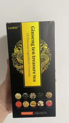 Ginseng ten treasure tea #fyp 