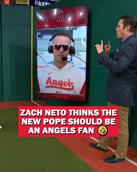 Cubs fan? White Sox fan? We have an Angel (Zach Neto) here to tell you that Pope Leo XIV should root for his team!
