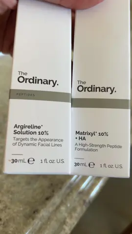 For fine lines and wrinkles age supporting duo Botox in a bottle #theordinary #botoxinabottle #serums #skincare #fyp #viral 