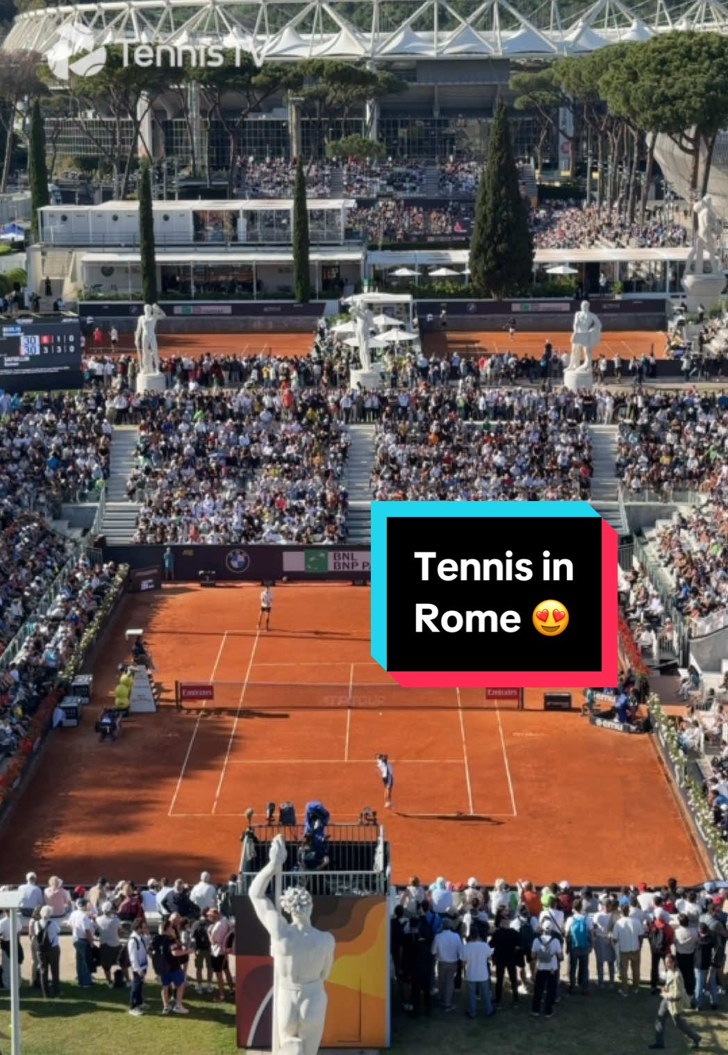 Special #tennis #tennistv #rome #italy 