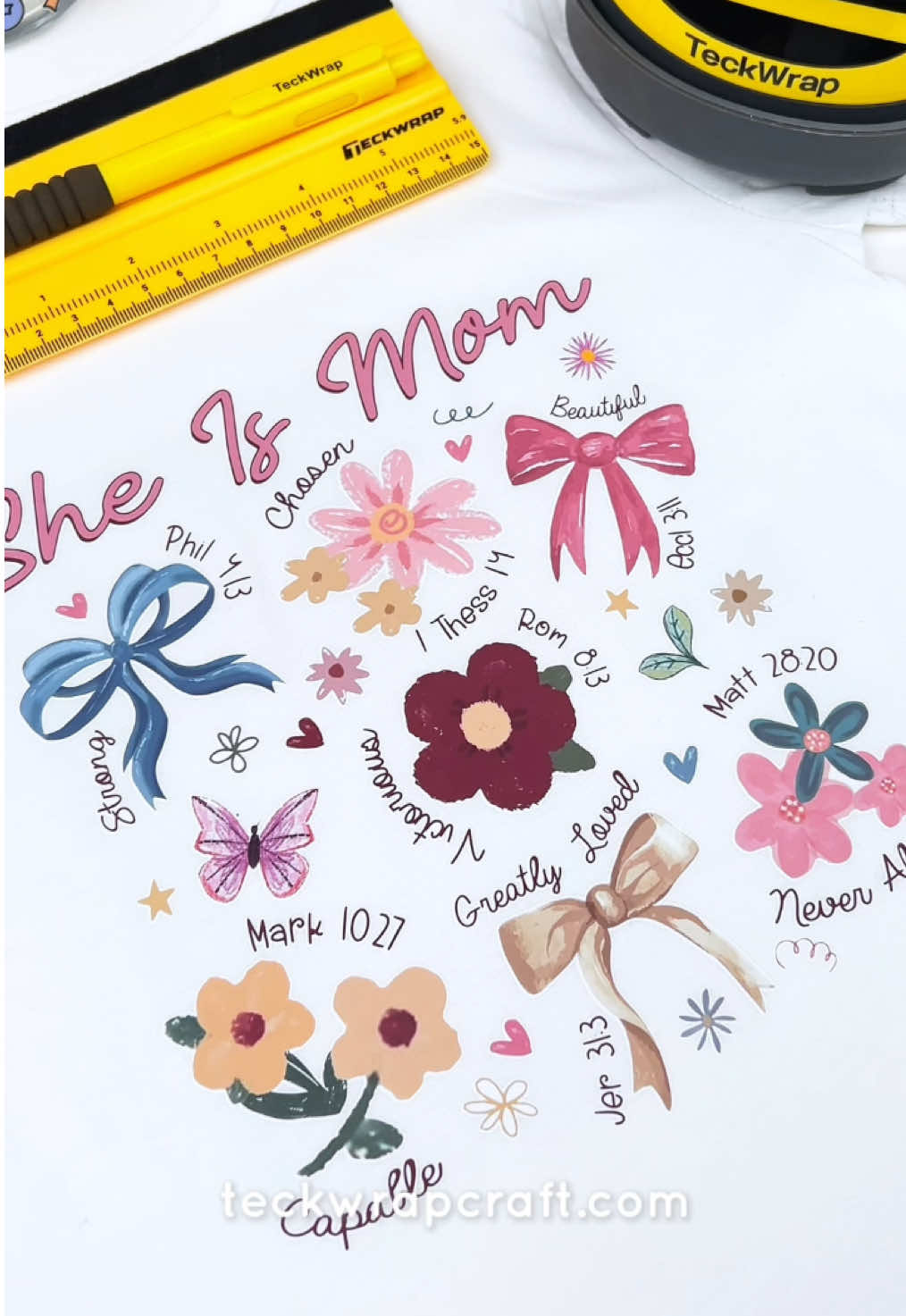 ✨New Arrivals✨Inkjet printable heat transfer vinyl  Let’s make a special gift for mom💖😍  ✨Shop on teckwrapcraft.com✨ Materials -TeckWrap Inkjet Printable Heat Transfer Vinyl -TeckWrap Weeding Pen -Heat Transfer Mask -TeckWrap Suqeegee #teckwrapcraft #teckwrapvinyl #craftvinyl #SmallBusiness #heattransfer #ironon #heatpress #htv #craft #DIY #craftidea #mom #mothersdaygift #foryou #fyp