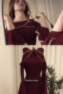 we’re taking orders of this beautiful maroon dress and it can be customized in any color & in any fabric  book your slot to look gorgeous on Eid  #fyp#explore#custom#EidOutfit#eid2025