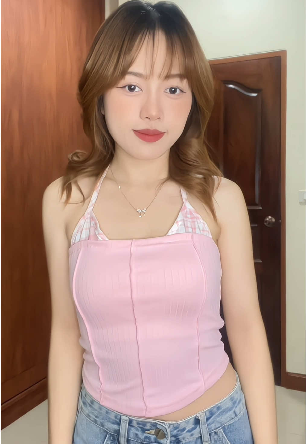 #เสื้อคล้องคอ #เสื้อคล้องคอโชว์หลัง #เสื้อสายเดี่ยว 