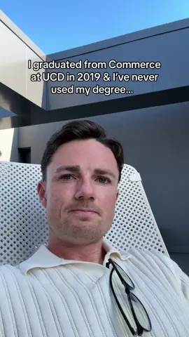 I graduated from Commerce at UCD in 2019 & I’ve never used my degree…  #moneymindset #irelandtiktok 
