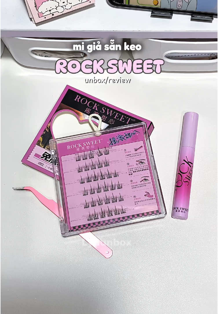 Mi giả sẵn keo Rock Sweet 🍧 #rocksweet #migia #migiasankeo #unbox #unboxing #review #fyp #viral 