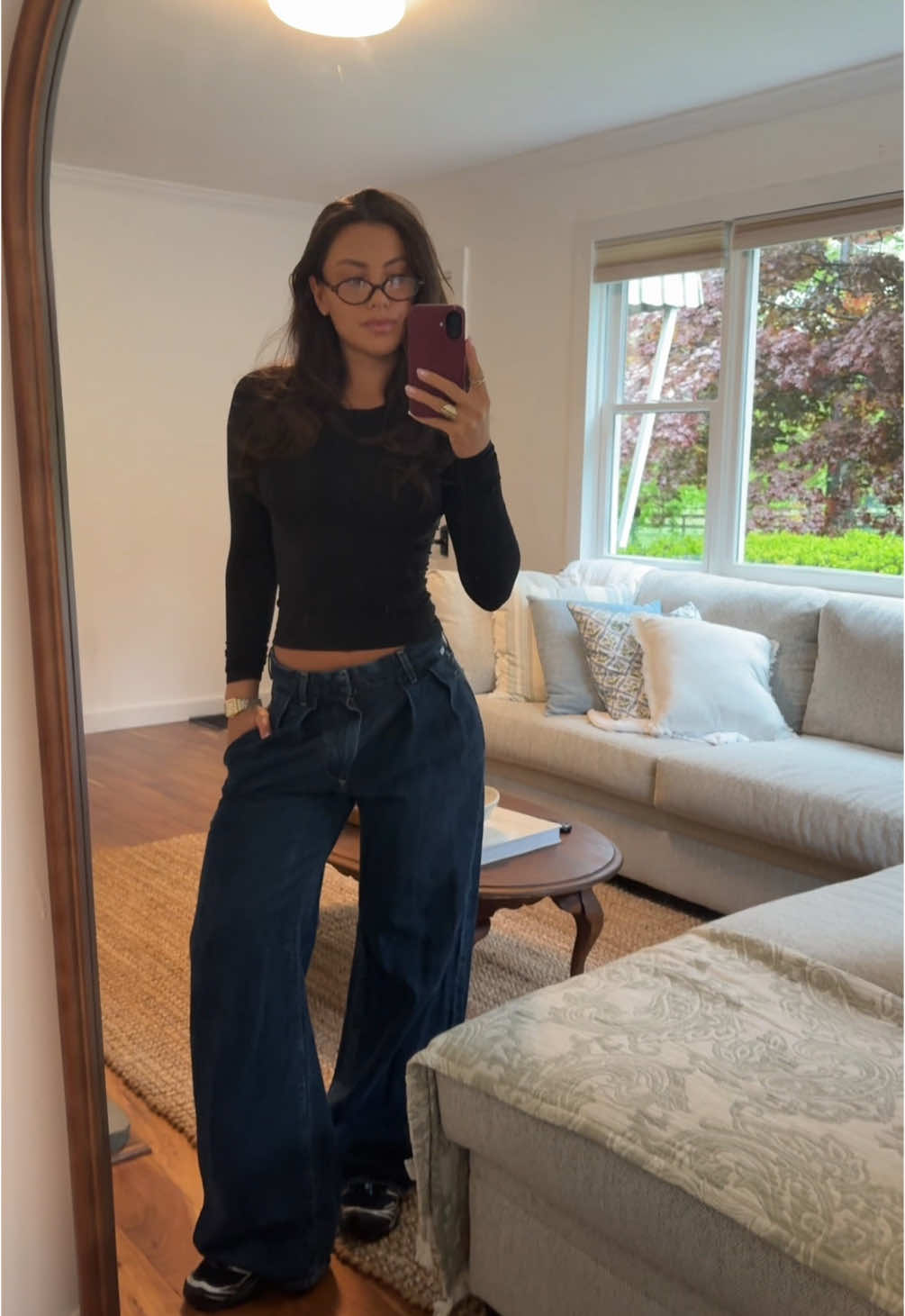 Rainy spring day OOTD #aritzia 