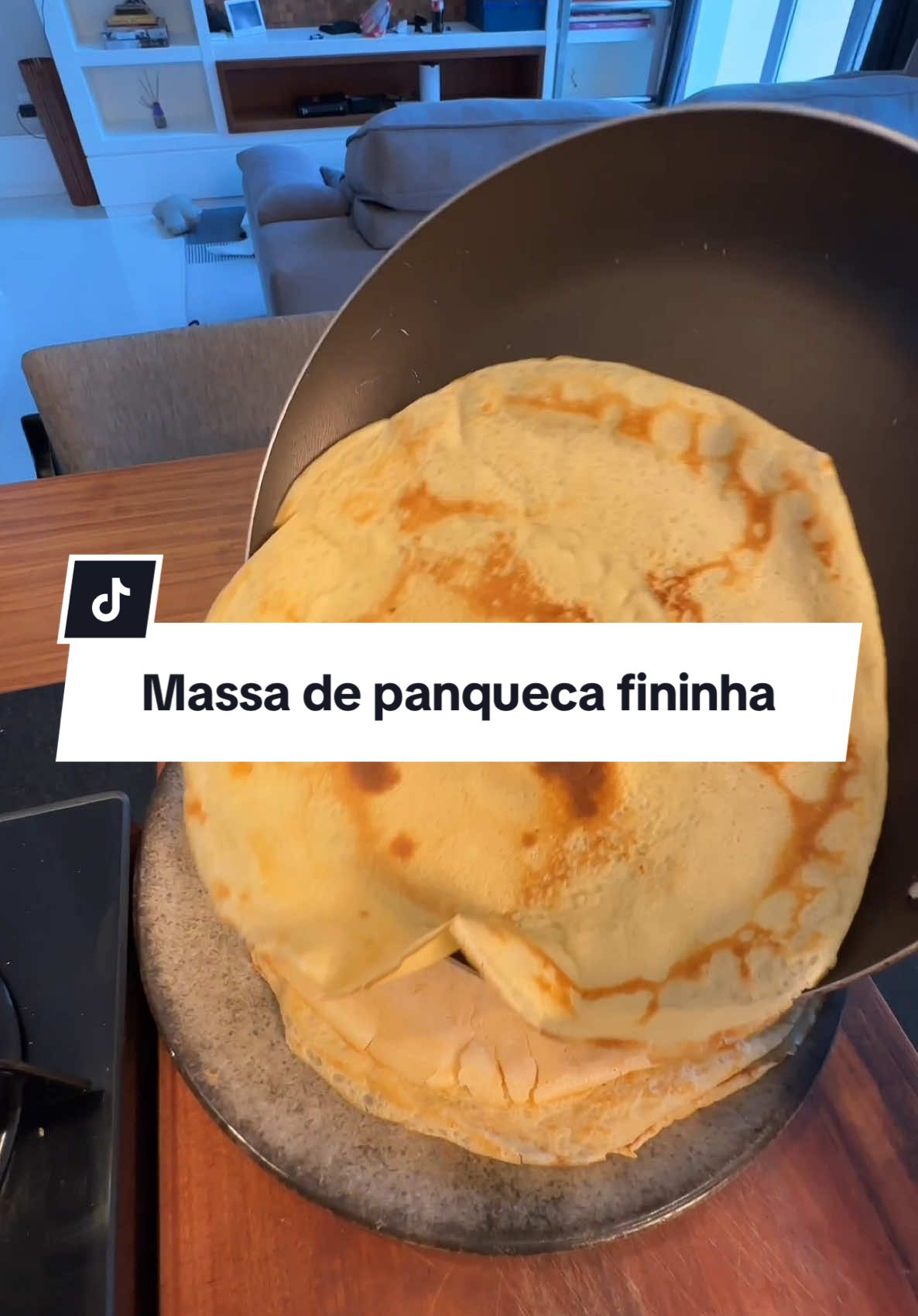 Massa de panqueca fininha 🤌