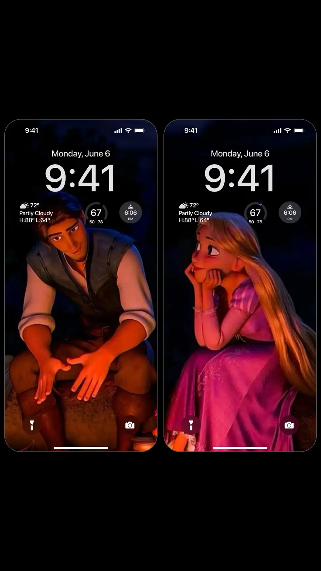 Sweet and lovely couple #wallpapers #phonewallpaper #wallpaperswallpaper #rapunzel #rapunzeledit #disney #couple #nature 