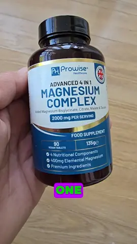 Magnesium is one supplement I never skip — and this 4-in-1 complex from Prowise has everything you need.#MagnesiumSupplement #ProwiseMagnesium #WellnessStack #UKSupplements #VeganVitamins #HealthEssentials #magnesiumbenefits 