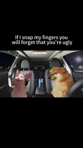 If I snap my fingers you will forget that you’re ugly#foryoupage #trending #relateable #xyzbca #marriedlife #funnyvideo #husbandwife #boyfriend #girlfriend #fyp #relatiionships 