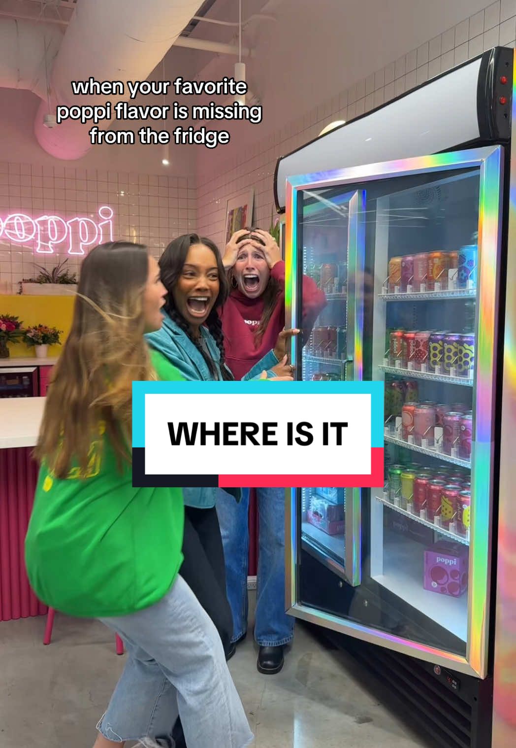 not to be dramatic but how are we supposed to carry on with our work day? 😖 #poppi #drinkpoppi #poppisoda #fyp #fy 