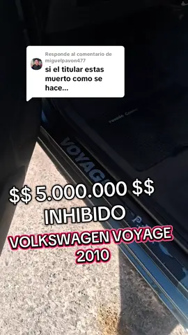 Respuesta a @miguelpavon477 VOLKSWAGEN VOYAGE GNC  2010 INHIBIDO TODO LOS PAPELES .... JUAN B JUSTO 3720 CIUDADELA  ☎️11-25-87-68-52 