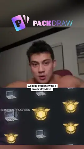 College student wins a Rolex day date #kickstreaming 