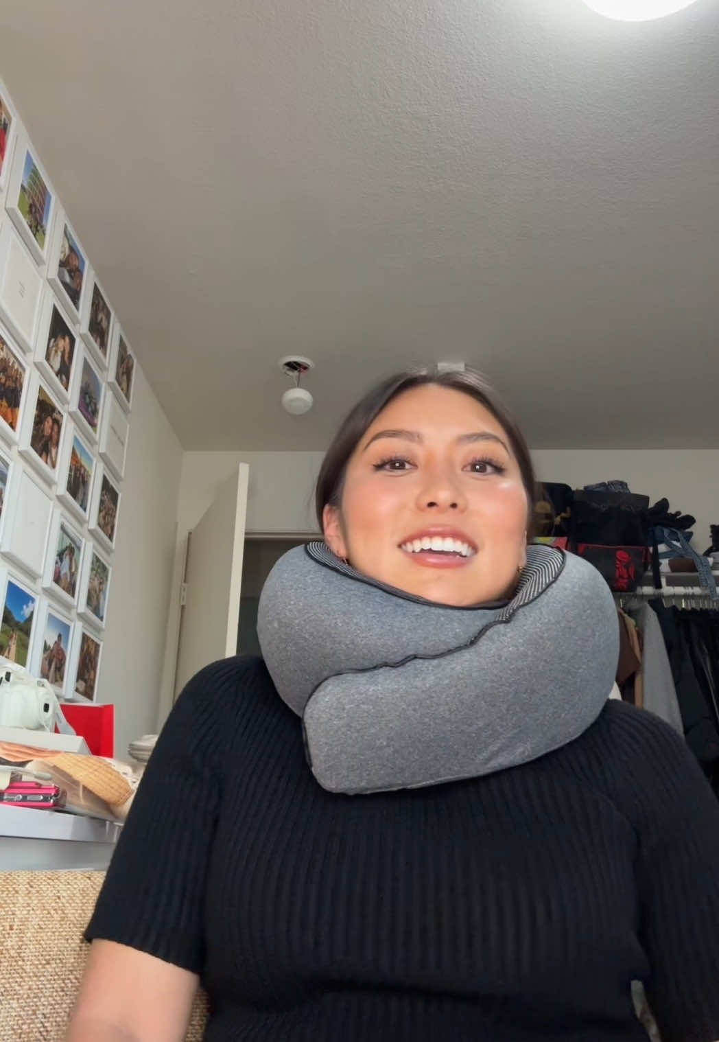 I just bought another one!! (for sous chef) ✈️ #travelessentials #neckpillow #travelpillow 