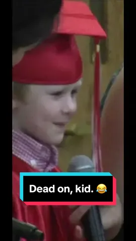 What did my kid tell everyone he wanted to be during preschool graduation? Teacher? Nope. Doctor? Nope. 😂😂 #graduation #cincodemayo 
