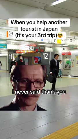 Arigats fellow tourist-san 🙇  Did this ever happened to you?  #japan #japanese #japantravel #reels #meme #batman #shinjuku #randomperson