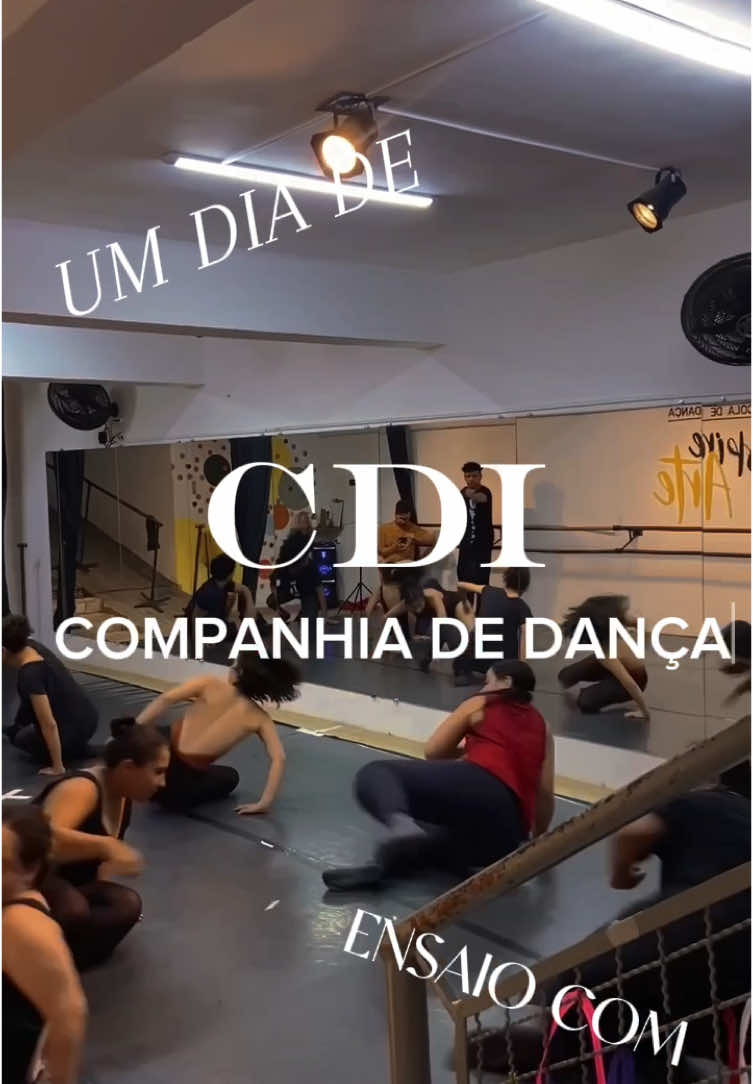 Um dia de montagem com a CDI  #fyp #rotina #dancer #ballet #balletcore 