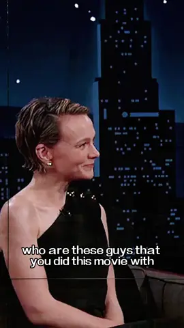 Carey Mulligan on The Ballad of Wallis Island #CareyMulligan #jimmykimmel #foryou #shorts