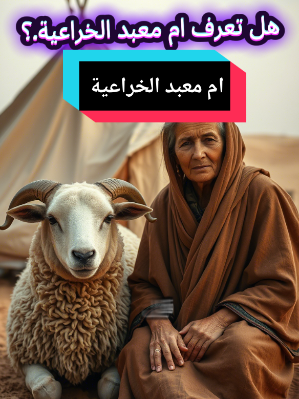 قصص قصه ام معبد الخزعيه الصحابيه التي وصفت الرسول عليه الصلاه والسلام في احسن وصف.  #اللهم_صلي_على_نبينا_محمد #الذكاء_الاصطناعي #فلتر_تعديل_الصوت #متابعه #اكسبلور #fyp #explore #edit 