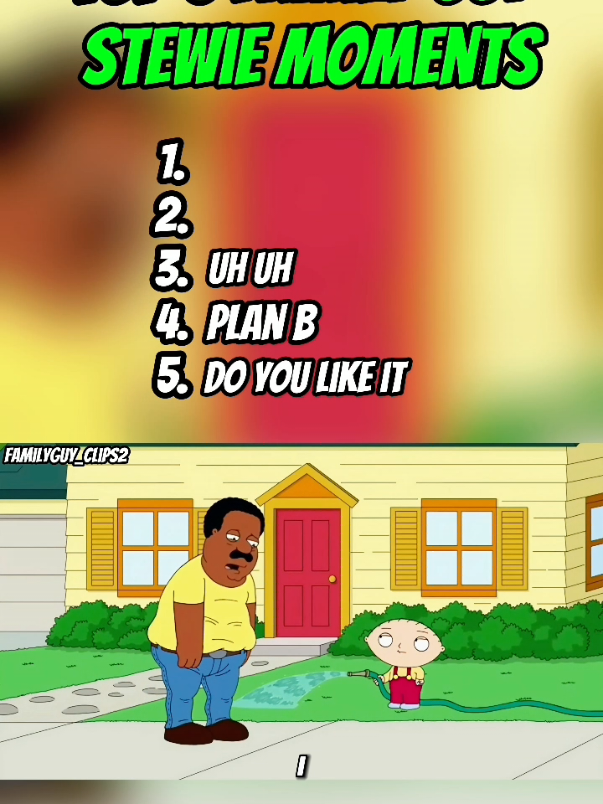 top 5 Family Guy Stewie moments #familyguy #petergriffin #top5 #fyp #viral 