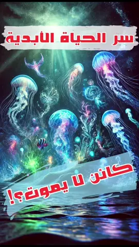 كائن لا يموت !؟ #اكسبلور #ثقافة_عامة #جيوغرافيك #infoandfacts #رحلة_الى_عمق 