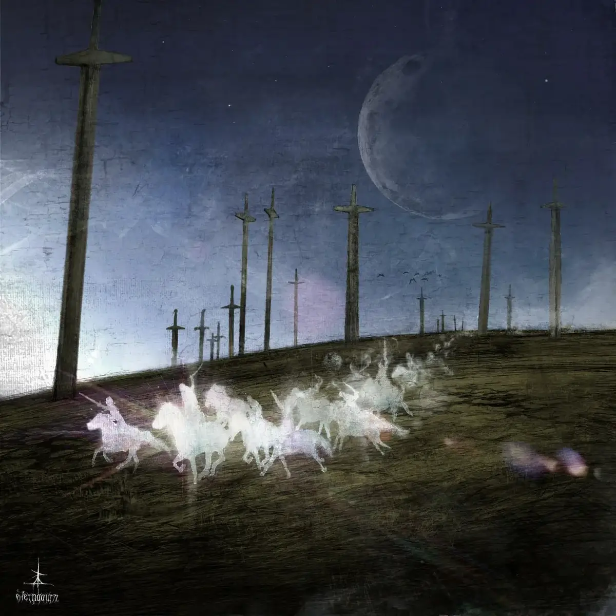 моя новая работа, поставь лайк если понрав и перейди в тг там мерч итд #art #spirits #darkfantasy #darkart #dungeonsyth 