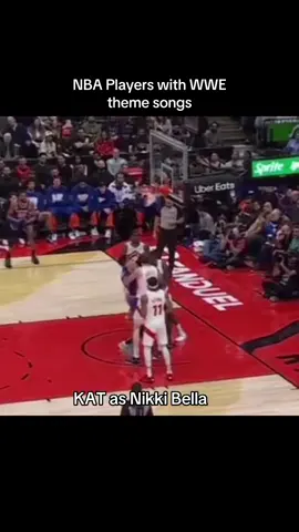 #NBA #WWE #karlanthonytowns #nikkibella 